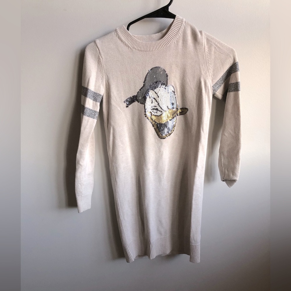 Disney Gap Donald Duck sweater dress